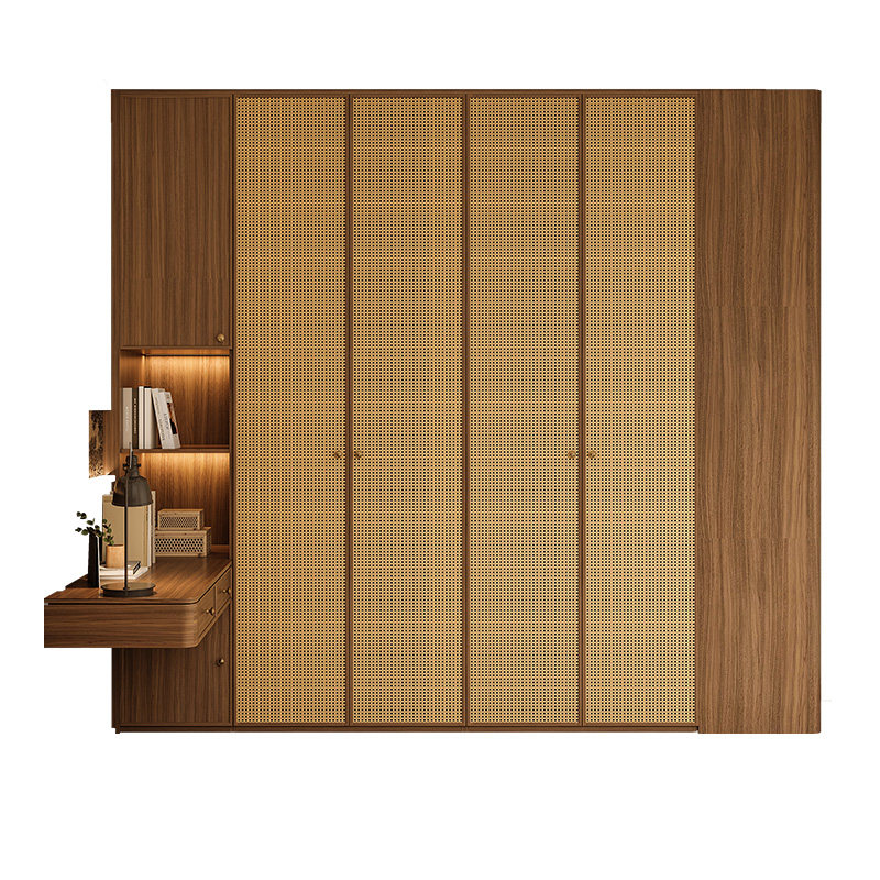 索菲亚新中式整体全屋定制家用卧室衣帽间衣柜环保收纳家具轻定制