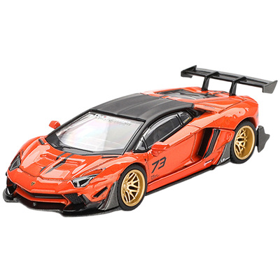 MINIGT 1:64 兰博基尼LBWK谢尔比丰田速霸蓝旗亚日产GTR合金车模