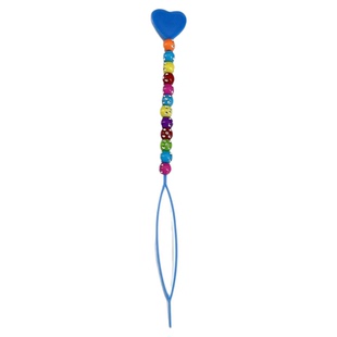 儿童专用不扯发不伤发编发工具创意珠珠爱心编发器串珠拉发器小号