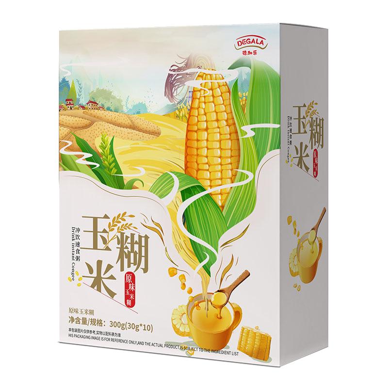 山药玉米糊养胃早餐营养代餐粉即食冲饮泡玉米粥羹七鲜同款