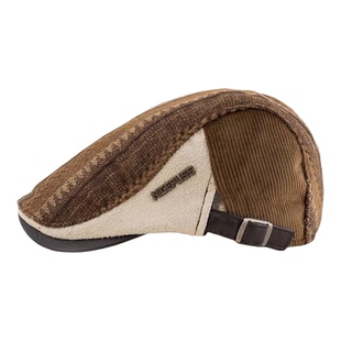 高端品牌男女士帽子秋冬季贝雷帽加厚保暖羊毛混纺前进帽英伦时尚