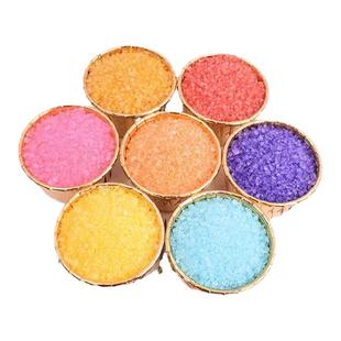 彩色棉花糖机器原料棉花糖机专用彩糖 各种果味彩色砂糖 正品特卖