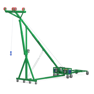 双电机玻璃吊机升级款变频门窗吊装机220v高空玻璃吊装吊运机
