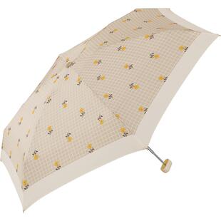 wpc雨伞小巧便携折叠女生高颜值小清新五折伞轻量口袋伞晴雨伞