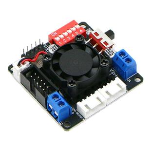 双路步进电机驱动模块D36A散热风扇防反接短路保护5V稳压输出C12H