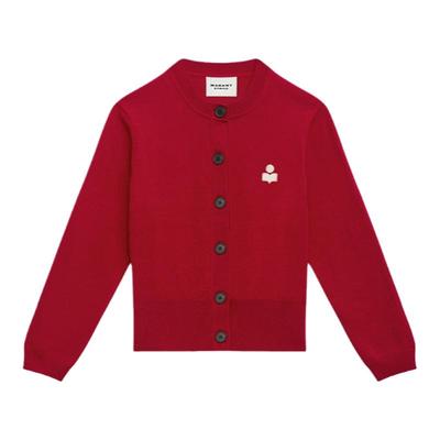 MARANT ETOILE2025 NEWTON红色开衫女