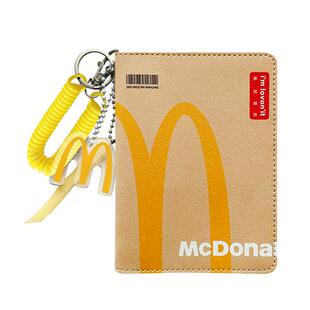 emo麦麦M记护照夹登机牌机票出国跨境旅游男女款便携证件保护套