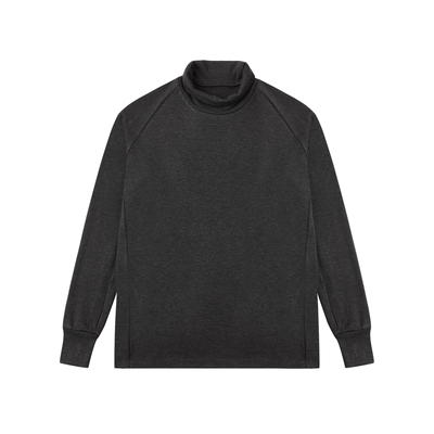 长袖羊毛T恤舒柔高弹合身不紧身