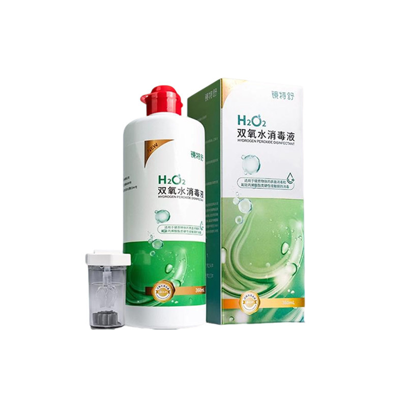镜特舒官方双氧水OK角膜塑形镜除蛋白RGP硬性隐形眼镜消毒液360ml