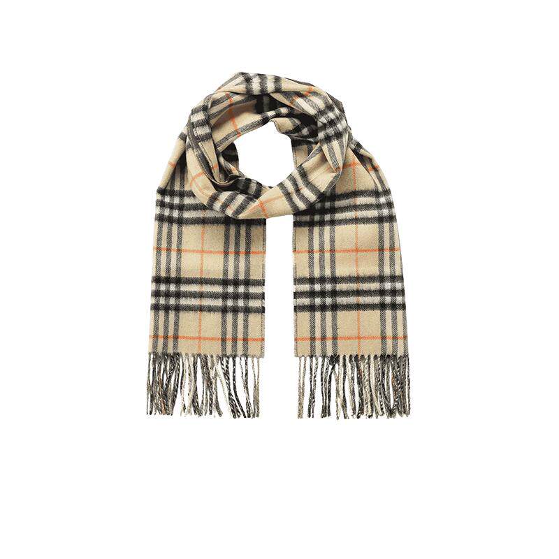 Burberry秋冬季山羊绒围巾两面