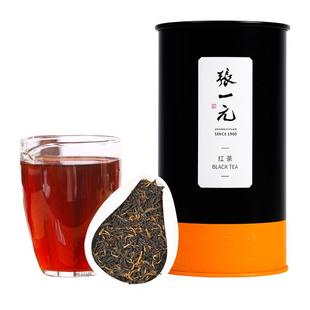 张一元茶叶特级云南红茶浓香型滇红大树工夫红茶尚品系列100g罐装