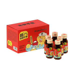 菌君家族生参不息生榨姜黄饮2箱