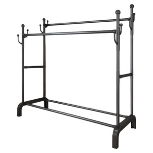 简易晾衣架家用落地多功能衣架挂杆卧室衣帽架室内阳台晒衣服架子