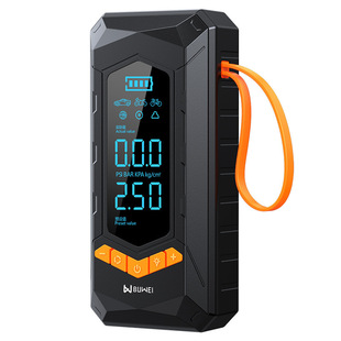 车载无线充气泵汽车打气泵便携式车用电动打气筒轿车轮胎带测胎压