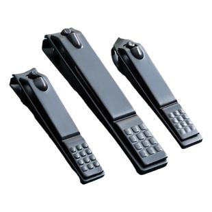 指甲刀高档德国指甲钳剪脚趾甲防飞溅大号小号平口套装家用修甲钳