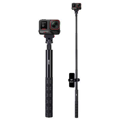 适用insta影石Insta360 Ace Pro2相机手持超0.6米-5米碳纤维影石X5自拍杆手持支架影石360全景隐形延长杆配件