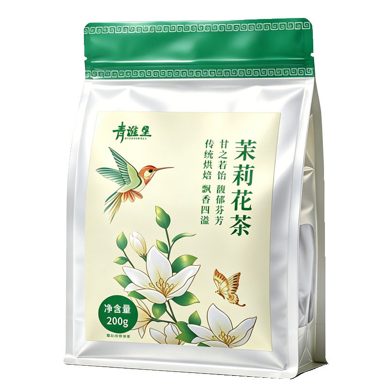 茉莉花茶2026当季新茶新花茉莉花茶特级浓香型茶包茉莉花干养生茶