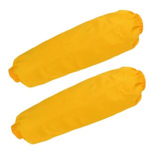 涤纶黄色棉布袖套女款棉衣耐磨加大款男士加油站订制工作劳保套袖