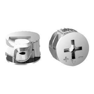 加厚三合一连接件偏心轮螺丝13mm 组合装衣柜床抽屉家具五金配件