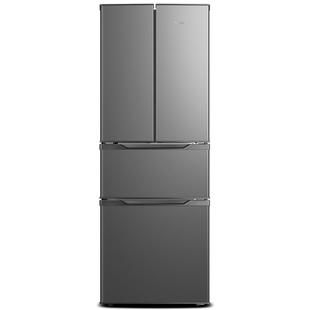 荣事达301L法式冰箱家用一级能效超薄嵌入式小户型多门节能电冰箱