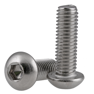 M3M4M5M6M8 304不锈钢大伞头内六角螺丝大扁头螺钉蘑菇头圆头螺栓