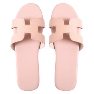 高端办公室皮拖鞋女士家居室内木地板静音软底防滑真皮拖鞋全牛皮