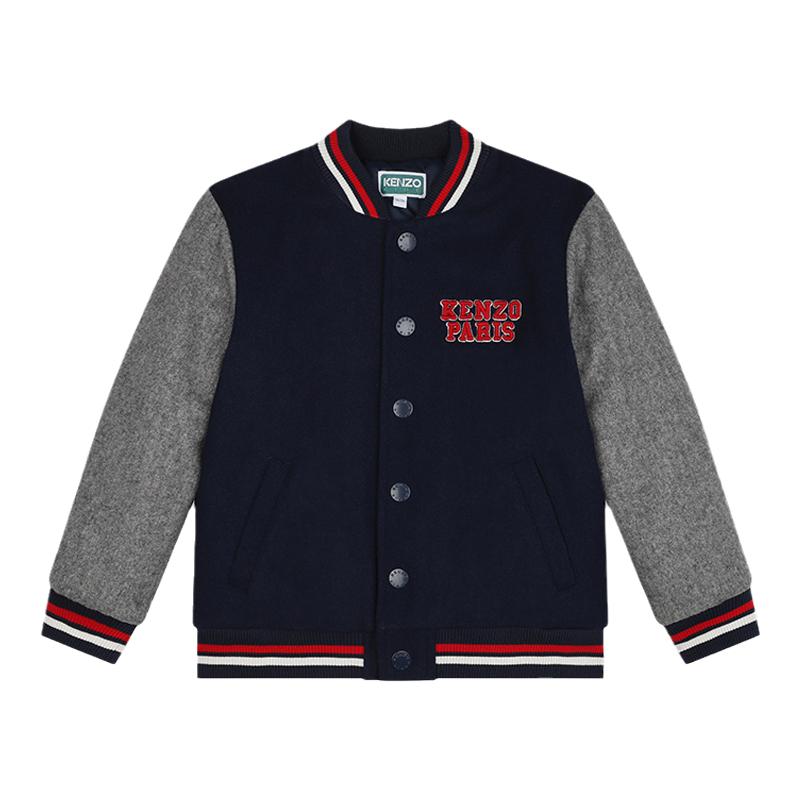 【早秋甄选】 KENZO KIDS童装儿童休闲羊毛混纺外套K60824