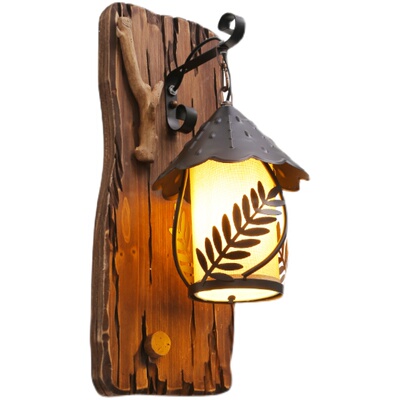 酒吧过道美式复古风卧室客厅壁灯