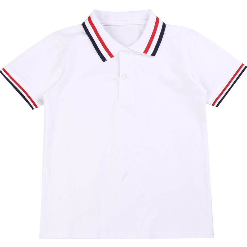 儿童校服珠地棉纯棉中小学生班服