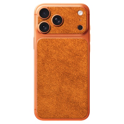 测码哈哈Alcantara手机背板贴