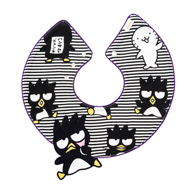 MARLMARL三丽鸥联名BAD BADTZ-MARU限定新年口水巾围兜新年礼物