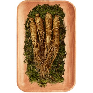 【吉林敖东_新鲜人参150g】东北特产泡酒煲汤参带土人参