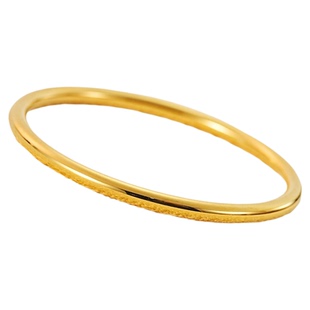 金包银亮面素圈手镯女实经典手镯子哑光亮面叠戴百搭手环款送女友