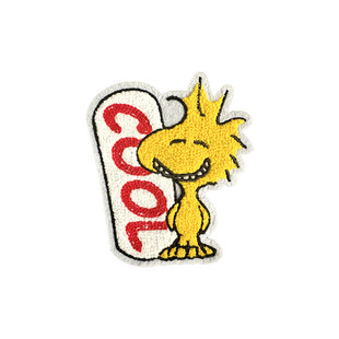 包邮无背胶手缝款大号小黄鸟史努比卡通衣服裤子外套刺绣补丁布贴