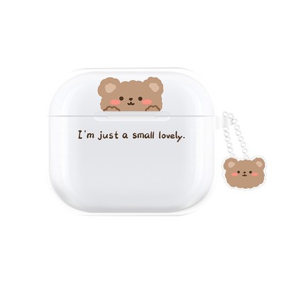 airpodspro3保护套小熊透明