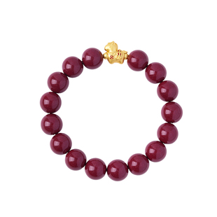 普陀山生日礼物本命年紫金砂朱砂小马手串马年手链男女款情侣