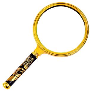 100倍放大镜老人阅读高清正品老花眼不伤眼老人儿童用扩大凸透镜