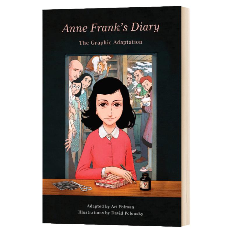 Anne Frank's Diary: The Graphic Adaptation 安妮日记 漫画版 精装 英文原版