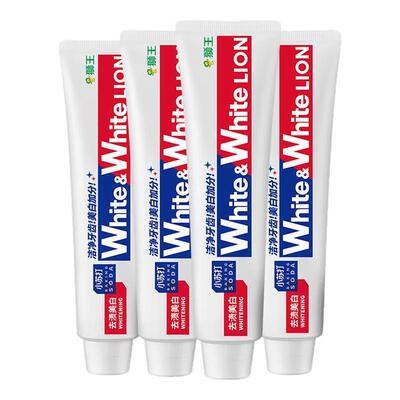 狮王W&W大白牙膏【180g大规格】