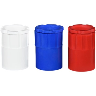 PVC电线管电工绝缘套管直接弯头三通杯梳月弯卡锁扣红蓝配件 阻燃