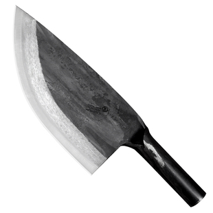 王五手工锻打杀猪专用刀具屠夫剔骨刀宰牛宰羊屠宰商用猪肉分割刀