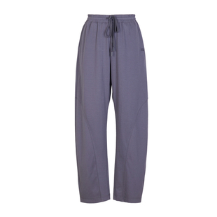 婉甸2025夏季新品岩石灰色针织汗布长裤休闲裤1242P21RS4