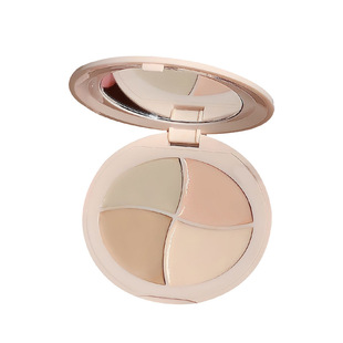 四色遮瑕膏遮盖泪沟遮盖斑点痘印黑眼圈遮瑕盘送遮瑕刷官方正品