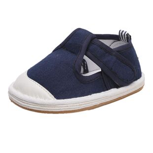 儿童手工小布鞋女宝宝千层底婴儿学步鞋男1-3岁2布凉鞋软底春夏季