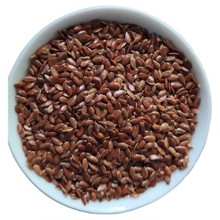 胡麻仁中药材黄金亚麻籽胡麻子亚麻仁天然无硫煎汤包邮500g