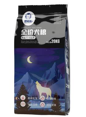 狗粮40斤装通用型成犬冻干