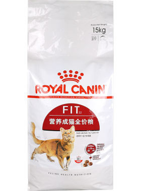 皇家F32营养成猫猫粮15kg通用型