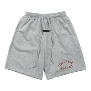 美潮高街复古Jerry同款FG第九季复线ESSENTIALS字母男女宽松短裤