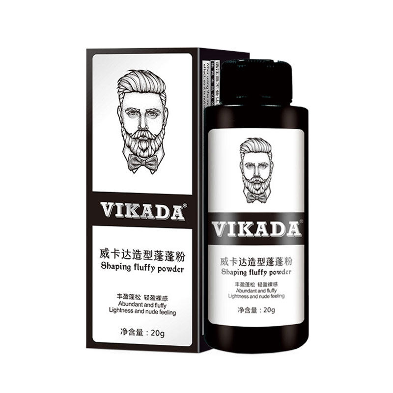 短发男士蓬松粉祛油清洁头发