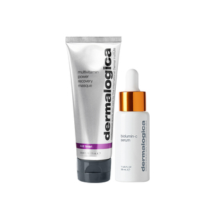 德美乐嘉旗舰店维C焕亮多维面膜75ml+VC小奶瓶30ml